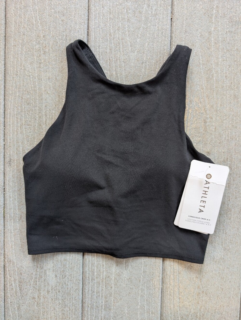 Athleta Conscious Crop Sports Bra
